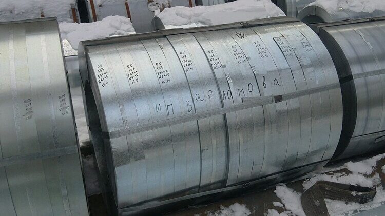 Продольная резка на штрипс